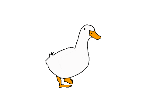 Running goose
